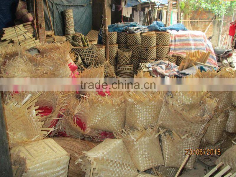 High quality best selling eco-friendly bamboo storage baskets from Vietnam