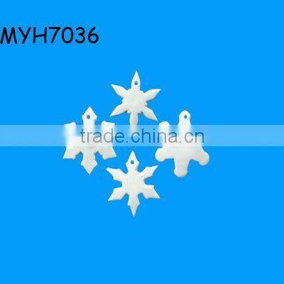 2012 new fashion ceramic rainbow bisque ornament