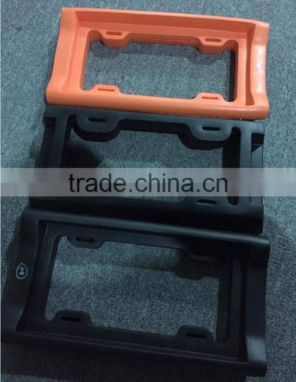 The Thickest, Toughest, All Rubber Front Bumper Guard, Front Bumper Protection, License Plate Frame