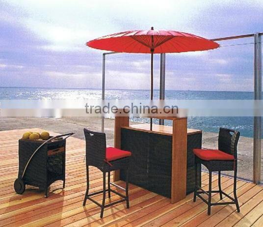 Beach Bar Set Bar Stool With Beach Bmbrella
