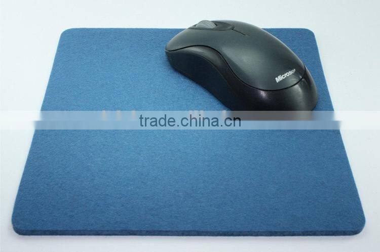 colorful shaped wool felt mouse pad