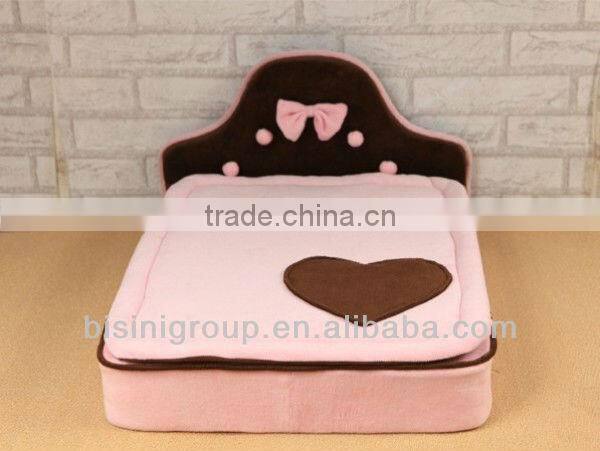Pink pet bed, fashion and simple dog bed (BF07-80048)