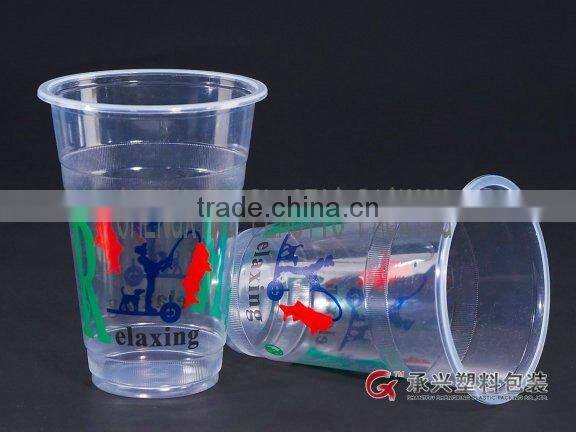 hot sale ChengXing brand 500ml disposable plastic cups