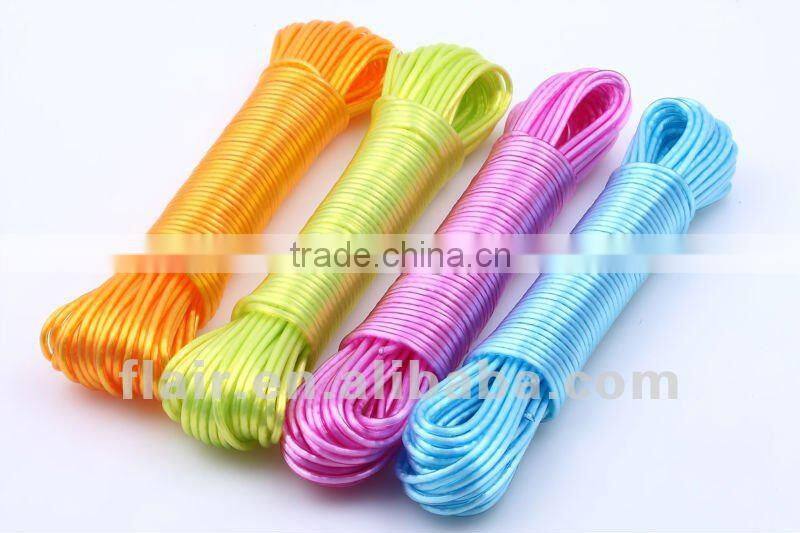 pretty circle outdoor PVC coated clothes washing ropa/wire Flair