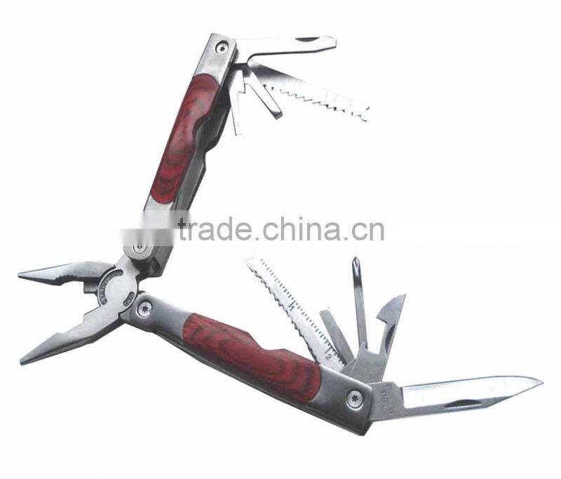 11 Function Color Wood Combination Plier