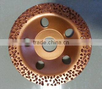 5"Carbide Gritted Disc , cup wheel, Grinding wheels