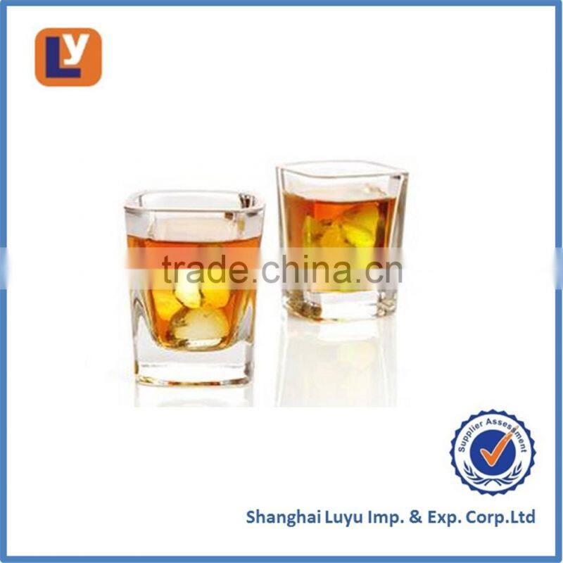 Glass barware vodka shot glass LY2001-3