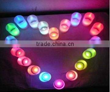 LED candle light for importers colorful led sensor electronic candle light for romatic night and festival