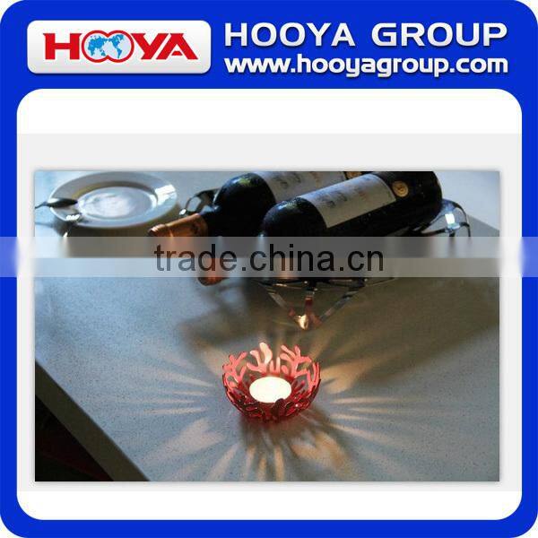 Dia 9cm Hollow Out Metal Candle Holder/Candle Stick for Home Decoration