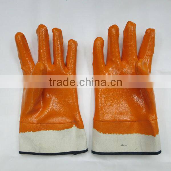 Nitrile Fully Coated Safety Gloves With Jersey Lining