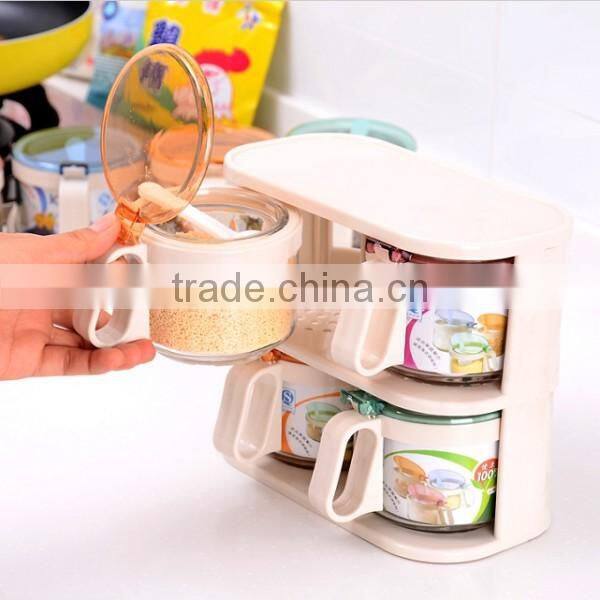 Custom Food-Grade PP plastic High Quality Seasoning Box Spice Case Plastic Box Supplier