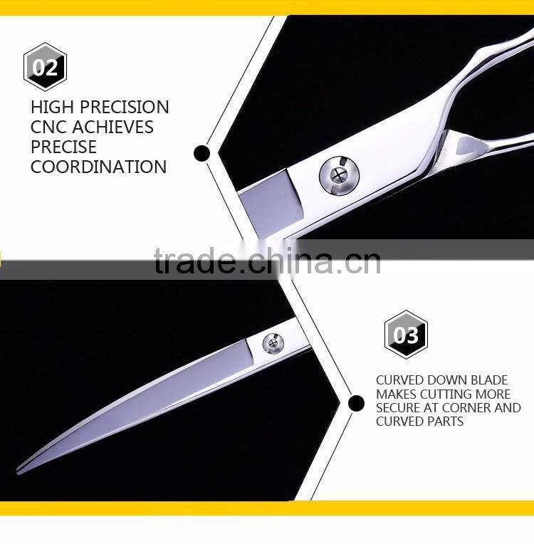 7.5" Topotdor Pet Grooming Trimmer Scissor for Dog and Cat Durable Stainless Steel Blade