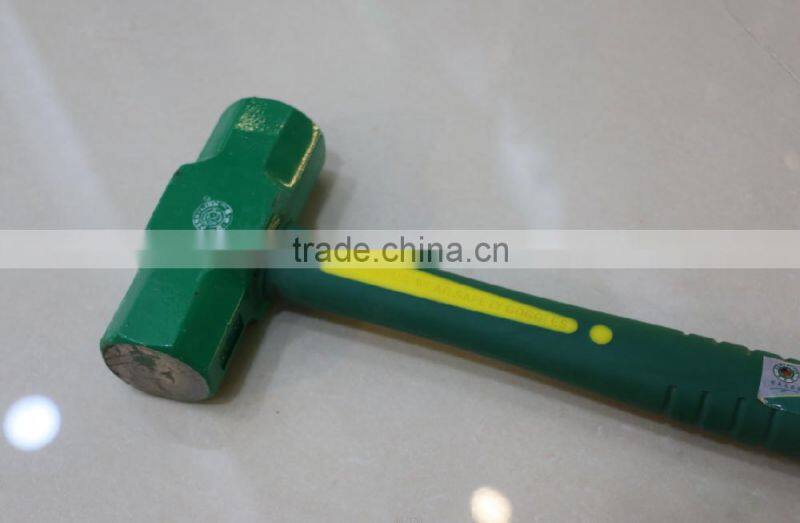 Berrylion High Grade Stone Hammer 2P-16P Stone hammer with TPR Plastic handle