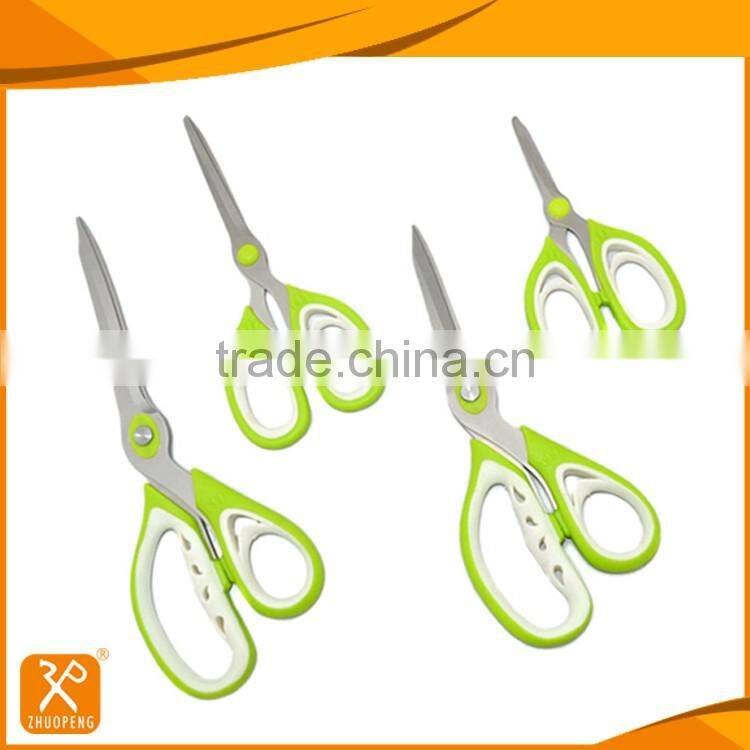New design titanium coated household scissors set