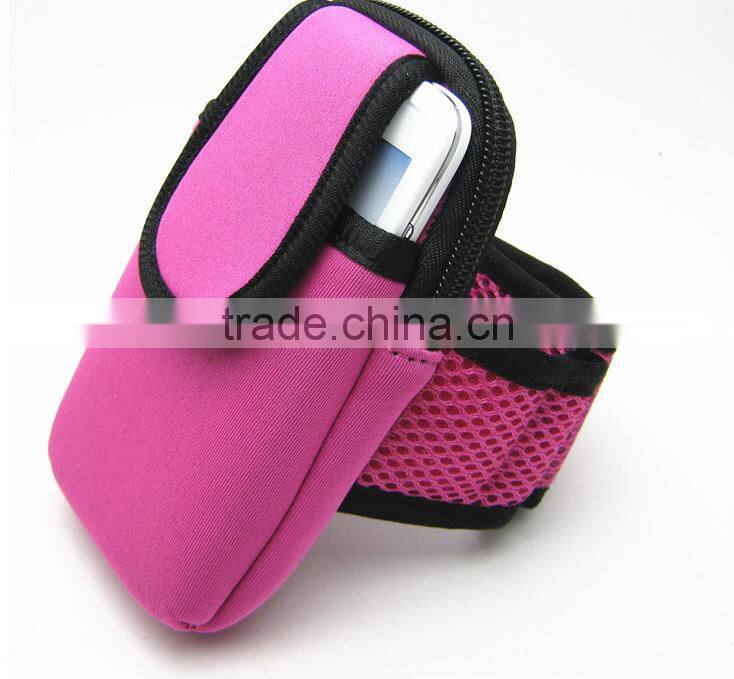 Neoprene Sport Armband Jogging Case Pouch Bag