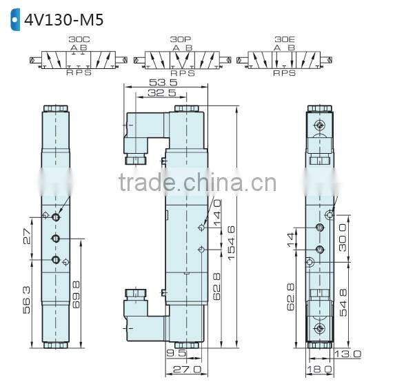 4V100 delphi control valve with high quality