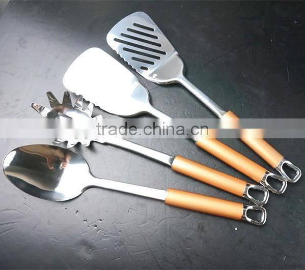 33060 stainless steel Kitchen Cooking Utensils with cover handle