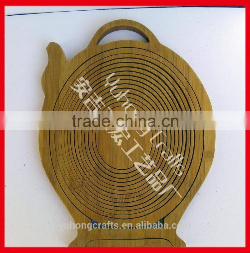 2014 new bamboo foldable basket
