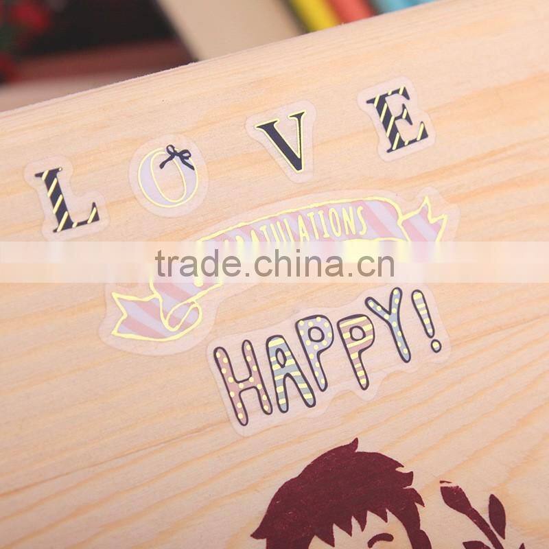 Diary Decoration Lovely Creative Alphabet Stickers