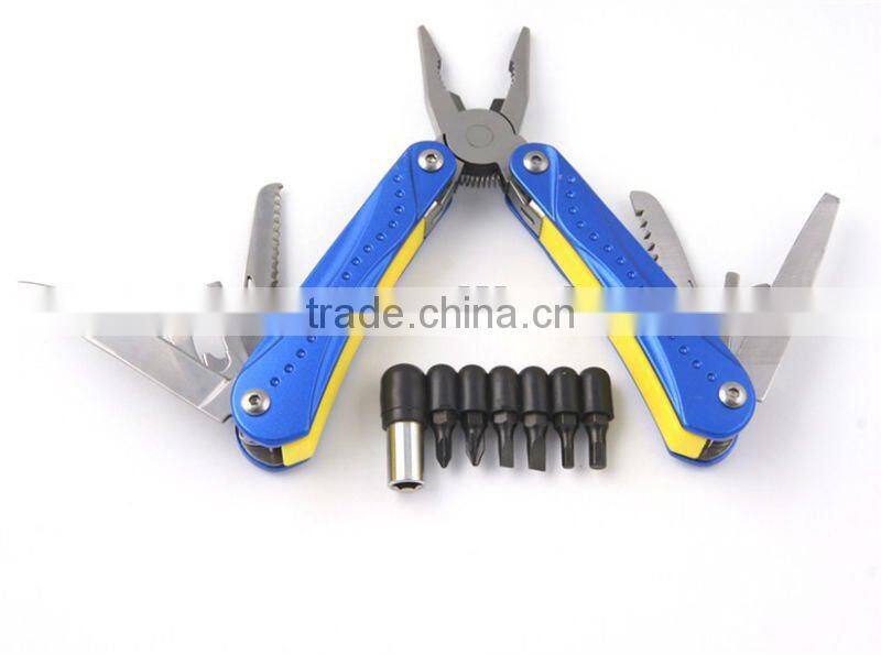 LED new .design colorful Multi Pliers multi-function plier,stainless steel plier highcarbon steel multi tool PM413