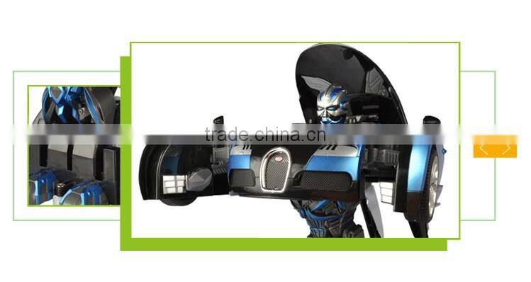 Cheap gifts for child 2.4G wireless rc deformation robot toy