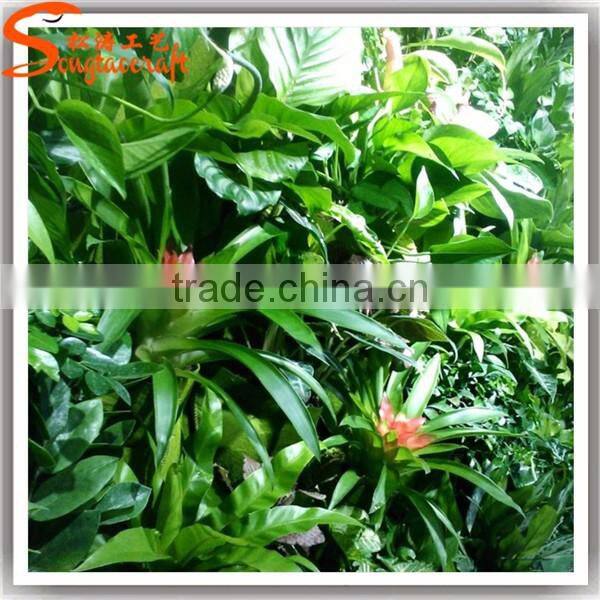 Quality artificial grass wall hot sale artificial green walll vertical artificial grass wall garden decoration for sale