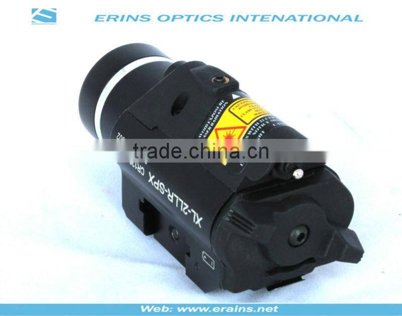 Tactical red laser sight scope and 200 lumen CREE Q5 LED flashlight combo