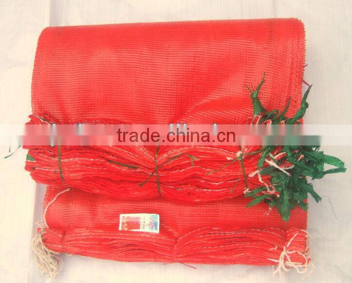 2013 New type tubular PP mesh bag for Russia market packing potato and onion
