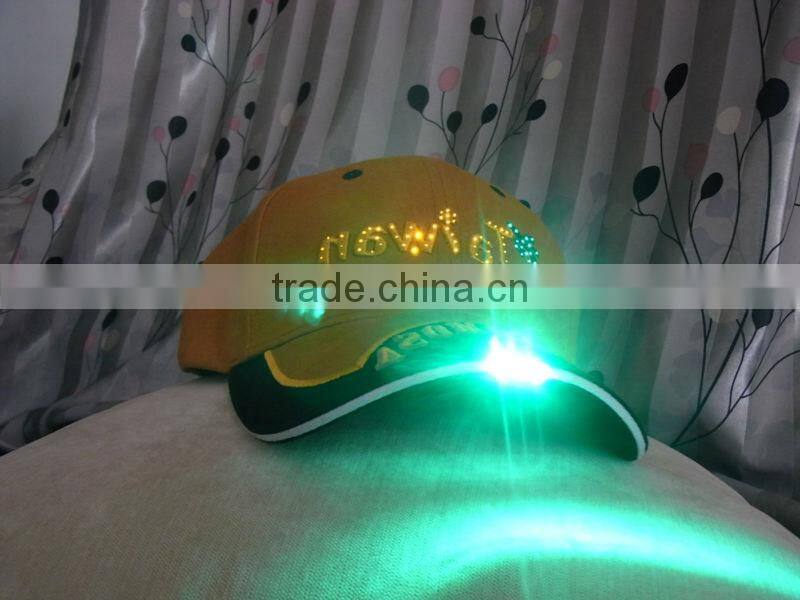 2013 trendy designed led caps /led caps and hats