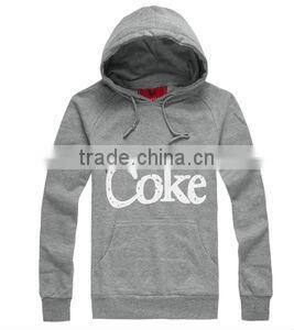 100% cotton mens long sleeve hoodies