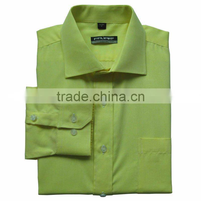 Man Pure Cotton Dress Shirt