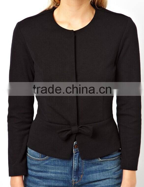 2017 Latest Long Sleeve Short office business jacket