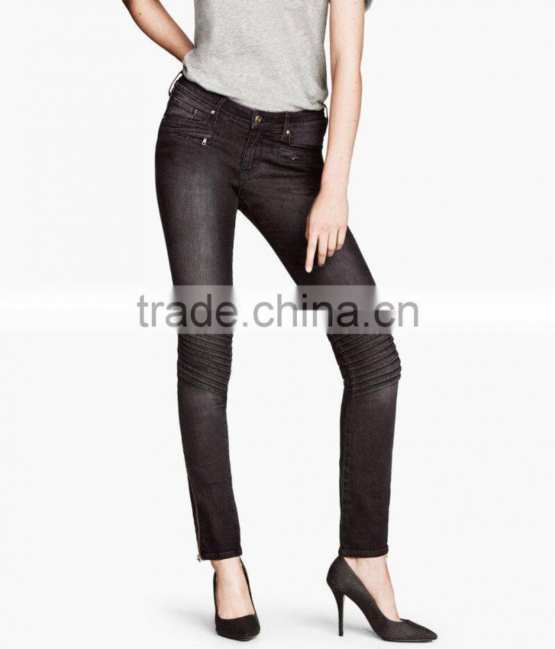 2014 wholesales new design fashionable style stock jeans, import jeans,sexy girls jeans