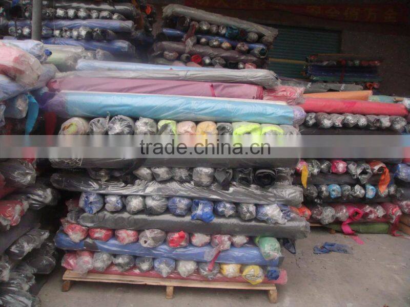 Polyester Oxford Stock lot with PVC backing Supply
