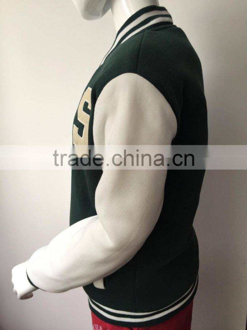 Custom Kids coat boys winter bomber varsity jacket