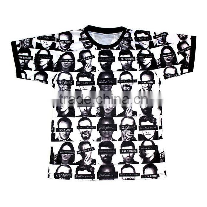 2016 high quality best sell promotial 3d t shirt