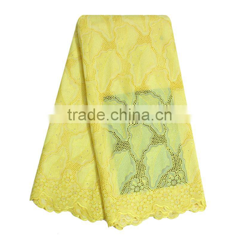 Wholesale Bestway 100% Coral Cotton Fabric 3D Swiss Lace