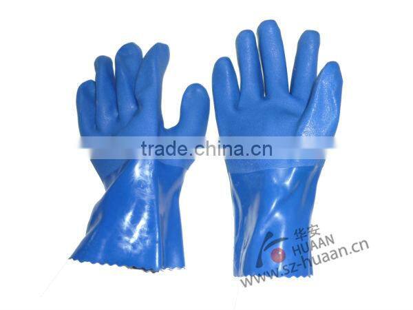 PVC gloves heavy duty Chemical resistant Gloves