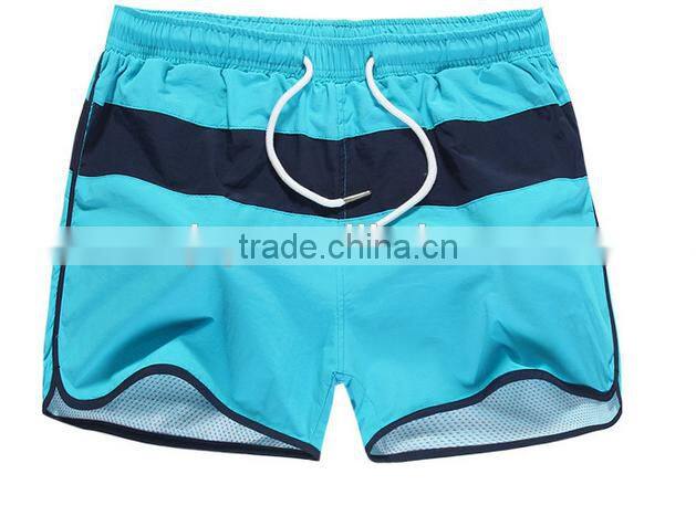 Summer Hotsale China Women Clothing Custom Fashion Matching Color Loose Beach Shorts