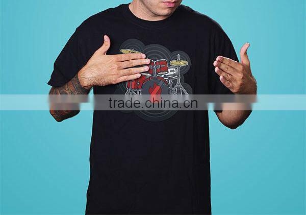 2013 Newest Style Fashionable Playable Electronic Drum Kit T Shirt