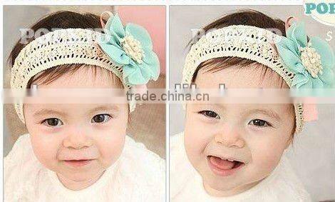 Bow Clip Headband for Baby Girls