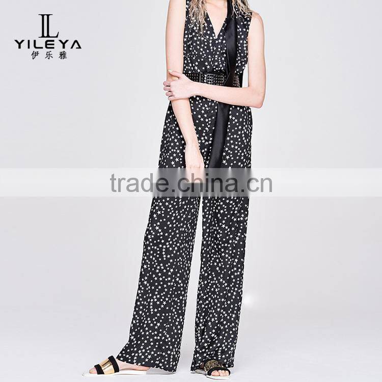 Jumpsuits sleeveless for woman wear,jumpsuits wide legs women