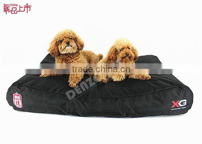 waterproof dog beds oil repel with memory foam scraps filling