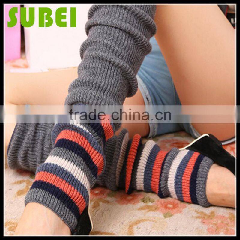 South Korea warm wool leg warmers,women loose over-the-knee shin guards of the air conditioning room