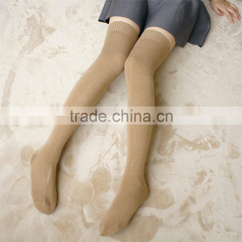 Sexy Women Girl Thigh High Stockings,8 Colors Cute Long Cotton Warm Over The Knee Socks,Fashion Knee High Socks