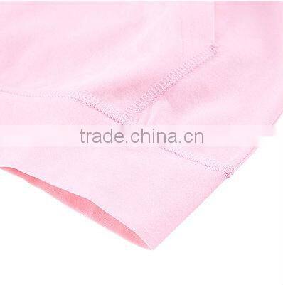 Plain pink zipper pocket hoodie