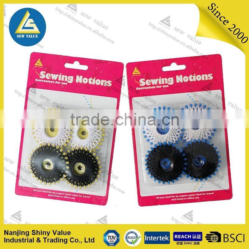 100 spun polyester material sewing thread with bobbin