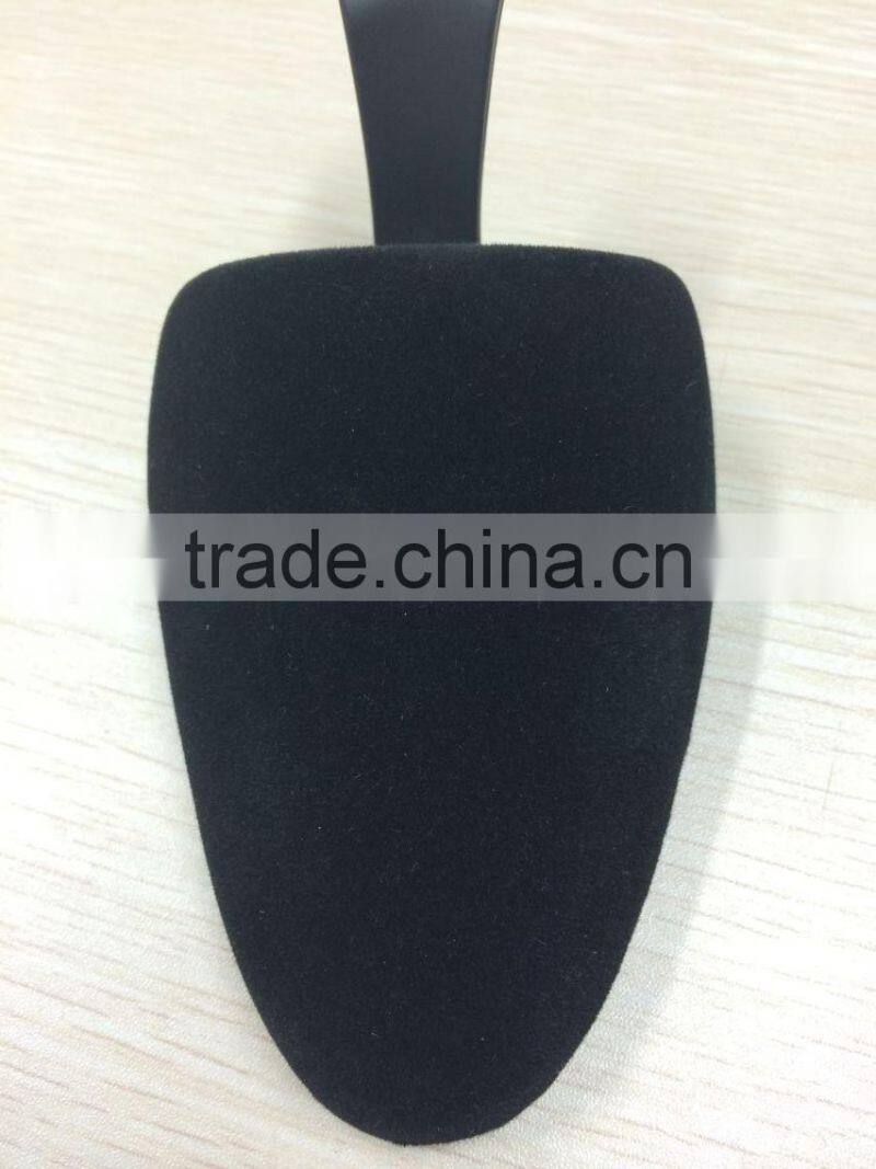 Black half length lint surface PU inner shoe tree