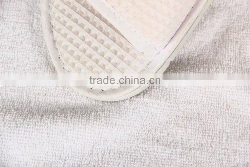 wholesale hotel waffle velcro slipper