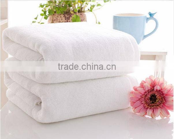 Customized 100% cotton thick big bath towel / toweling coverlet / towel blanket wholesales